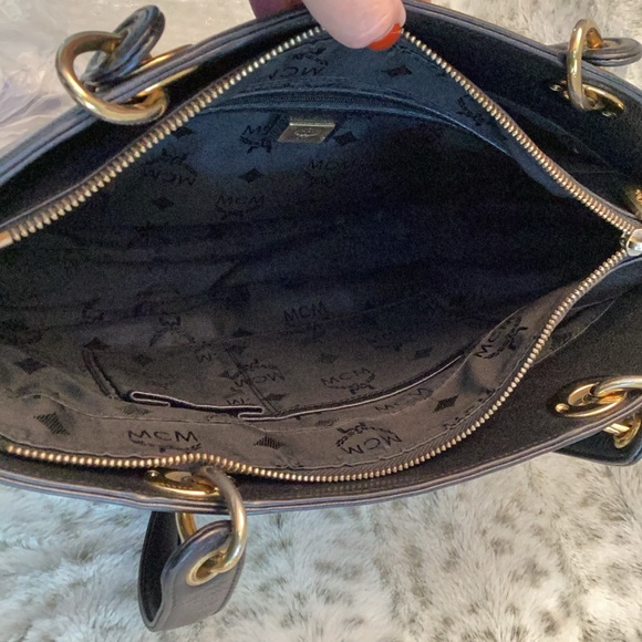 MCM Leather Satchel Handbag - Picture 13 of 14